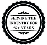 SERVING THE INDUSTRY FOR 25+ YEARS